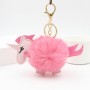 Chaveiros de Pêlo Sintético de Unicórnio e Chaveiro Personalizado de Unicórnio