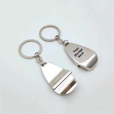 Chaveiro Personalizado de Aço Inoxidável