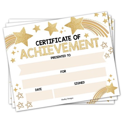 Certificado de Conquista em Branco