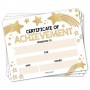 Certificado de Conquista em Branco