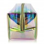 Bolsa de Cosméticos Colorida por Atacado e Necessaire Quadrada Transparente