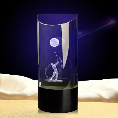 Entalhe em Troféu de Cristal