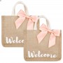 Bolsas de Juta Promocionais Personalizadas com Impressão