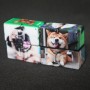 Cubo Mágico com a Foto do Seu Pet em Formato Diferente e Estranho