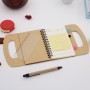 Caderno com Espiral Personalizado para Escritório e Bloco de Notas Adesivas Multifuncional