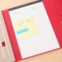 Bloco de Notas de Terno Multifuncional com Combinação de Post-it