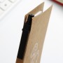 Papel Kraft Personalizado e Novo Bloco de Notas Diário Personalizado