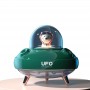 Umidificador em formato de UFO com logotipo personalizado e luz