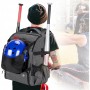 Mochila de Softbol de Grande Capacidade e Mochila Esportiva para Atividades ao Ar Livre