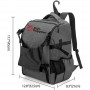 Mochila de Softbol de Grande Capacidade e Mochila Esportiva para Atividades ao Ar Livre
