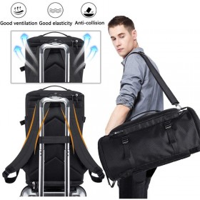 Bolsa de Computador para Viagem ao Ar Livre e Nova Bolsa de Lona Masculina