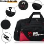Bolsa de Academia por Atacado e Nova Bolsa de Viagem com Logotipo Personalizado