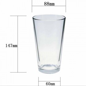 Copo de Vidro Personalizado para Água e Caneca de Cerveja de Vidro Personalizada