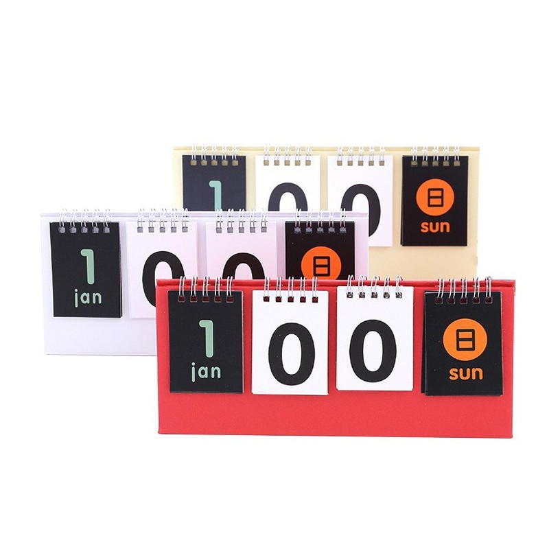 Calendário de Mesa Criativo