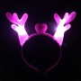Tiara com Chifres Brilhantes Brinquedo de Acessório Luminoso de Natal