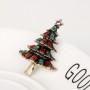 Broche de Árvore de Natal Diamante Presente Criativo de Natal