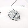 Broche Personalizado de Crachá Cabeça Periférica de Televisão