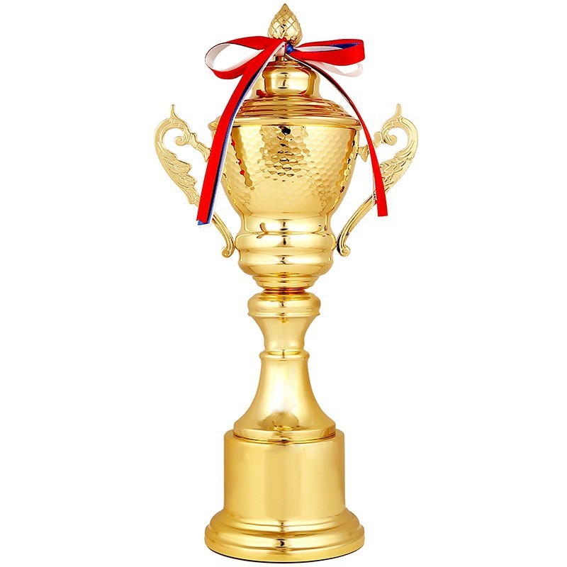 Troféu de Metal com Tampa