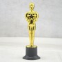 Troféu Homem Dourado Troféu de Honra em Plástico Sólido