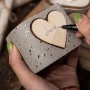 Vela perfumada personalizada para melhor fragrância com sabonete de rosas