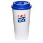 Caneca de Café com Isolamento Duplo Copo Plástico Promocional para Brinde