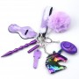 Conjunto de Chaveiros de Segurança Feminino Chaveiro de Alarme Personalizado