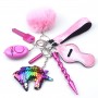Conjunto de Chaveiros de Segurança Feminino Chaveiro de Alarme Personalizado