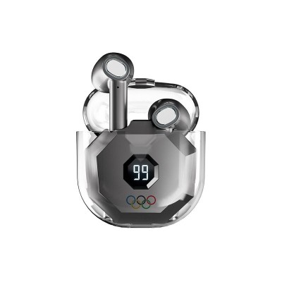 Fones de Ouvido Transparentes com Logotipo Personalizado Som Cristalino