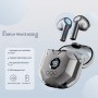 Fones de Ouvido Transparentes com Logotipo Personalizado Som Cristalino