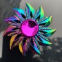 Spinner Arco-Íris Fidget para Foco e Alívio do Estresse Fidget Spinner