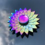 Spinner Arco-Íris Fidget para Foco e Alívio do Estresse Fidget Spinner