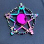 Atacado de Spinner Metálico Antiestresse com Rolamento e Brinquedo Giroscópio Cromado