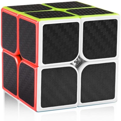 Cubo Mágico 2x2 com Fibra de Carbono
