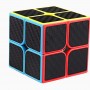 Cubo Mágico 2x2 com Fibra de Carbono Personalize com Seu Design