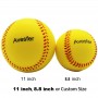 Logotipo personalizado Soft Baseballs for Kids Adolescentes Players Training Balls