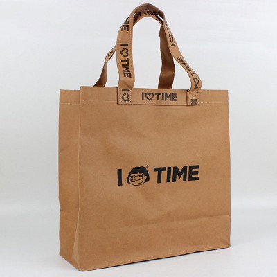 Sacola Tipo Tote de Papel Kraft