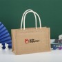 Sacola de Armazenamento de Lona com Logotipo Personalizado Sacola Ecológica Tipo Tote
