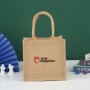 Sacola de Armazenamento de Lona com Logotipo Personalizado Sacola Ecológica Tipo Tote