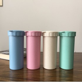 Garrafa de Água de Palha de Trigo Inquebrável Personalizada