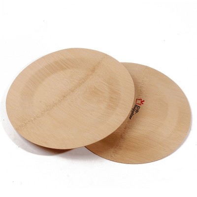 Personalize Pratos Descartáveis de Bambu