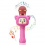 Melhor venda microfone k17 rosa karaokê microfone música brinquedo infantil