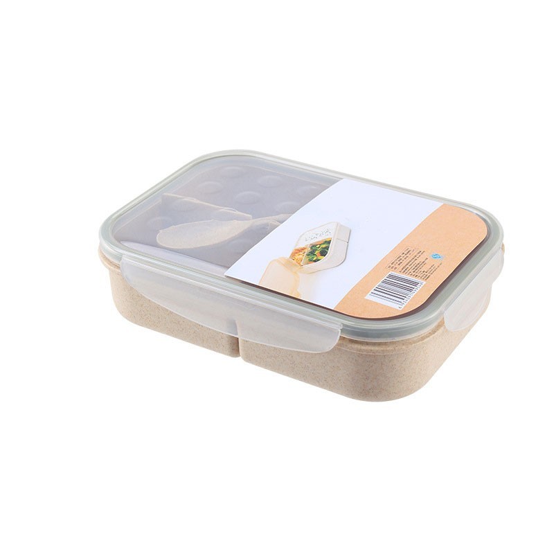 Caixa Bento de Palha de Trigo