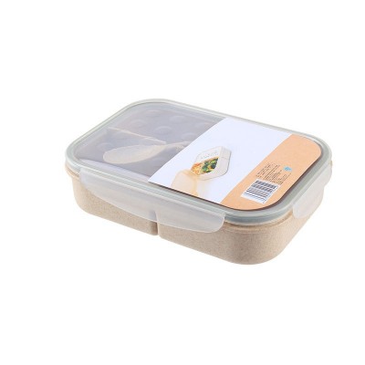 Caixa Bento de Palha de Trigo