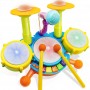 Conjunto de bateria multifuncional colorido