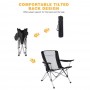 Cadeiras de Camping Personalizadas para Exteriores e Cadeiras Dobráveis com Almofada