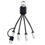 Cabo USB Personalizado com Chaveiro Seu Logotipo Sua Energia