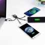 Cabo USB Personalizado com Chaveiro Seu Logotipo Sua Energia