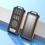 Carregador Solar à Prova d'Água com Banco de Energia Carregador Sem Fio Genuíno para Atividades ao Ar Livre