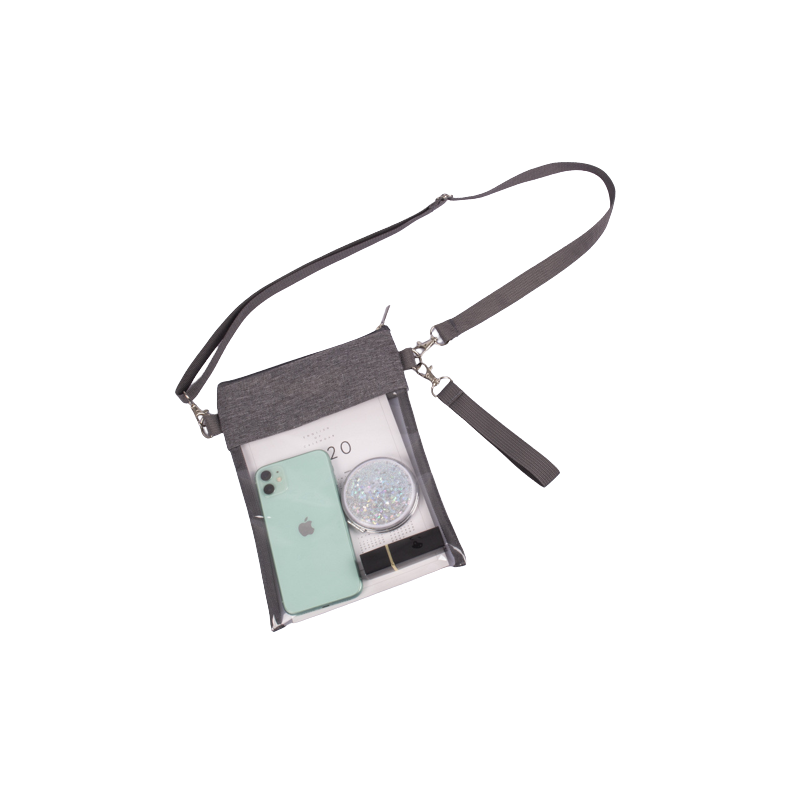 Bolsa transparente personalizada