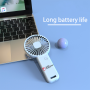 Novo Ventilador Pequeno Portátil Ventilador Mini USB Recarregável Presente